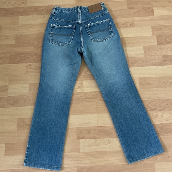 Express Bleus Women’s Blue Denim Boot Cut Jeans - Picture 3 of 4